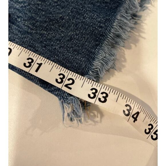 NWT We The Free Distressed Wide Leg Jeans - Size 26 - Picture 6 of 7